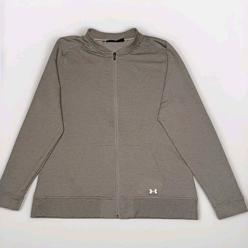 Under Armour Fitted XL Men's Full Zip Jacket Long Sleeve Lightweight Training